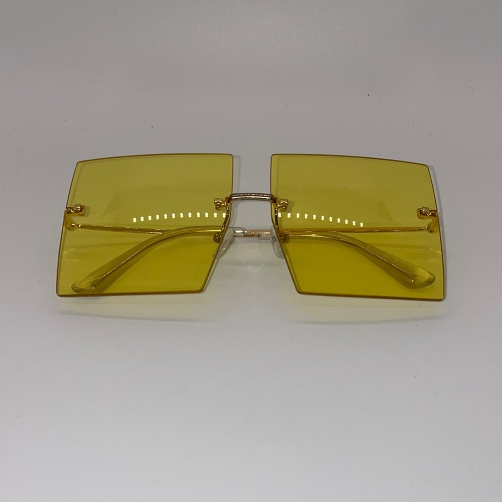 Oversized shades.